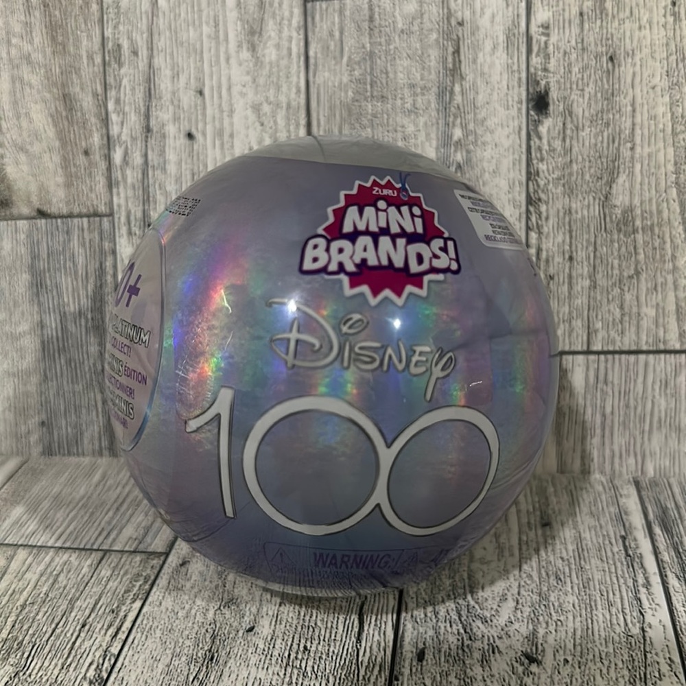 Mini brands Disney 100 anniversary limited edition platinum toys new